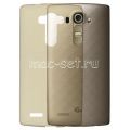 Чехол-накладка силиконовый для LG G4 H818 (серый 0.5мм)