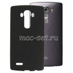 Чехол-накладка силиконовый для LG G4 H818 (черный 1.2мм)