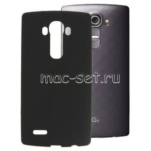 Чехол-накладка силиконовый для LG G4 H818 (черный 1.2мм)