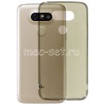 Чехол-накладка силиконовый для LG G5 SE (серый 0.5мм)