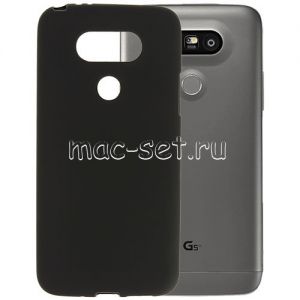 Чехол-накладка силиконовый для LG G5 SE (черный 1.2мм)