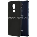 Чехол-накладка силиконовый для LG G7 ThinQ (черный 1.2мм)