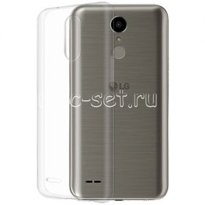 Чехол-накладка силиконовый для LG K10 (2017) M250 (прозрачный 1.0мм)
