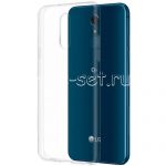 Чехол-накладка силиконовый для LG Q7 / Q7+ (прозрачный 1.0мм)