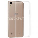 Чехол-накладка силиконовый для LG X Power K220 (прозрачный 1.0мм)