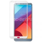 Защитное стекло для LG G6 / G6+ H870 [на весь экран] (белое)
