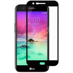 Защитное стекло для LG K10 (2017) M250 [на весь экран] Aiwo (черное)