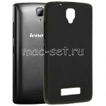 Чехол-накладка силиконовый для Lenovo A2010 (черный 1.2мм) Soft-Touch
