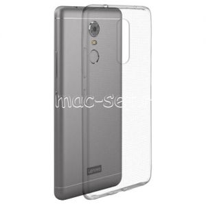 Чехол-накладка силиконовый для Lenovo K6 Note глянцевый (прозрачный)