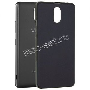 Чехол-накладка силиконовый для Lenovo Vibe P1m (черный 1.2мм) Soft-Touch