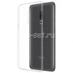Чехол-накладка силиконовый для Meizu 15 Plus (прозрачный 1.0мм)