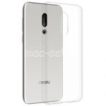 Чехол-накладка силиконовый для Meizu 16 Plus / 16th Plus (прозрачный 1.0мм)