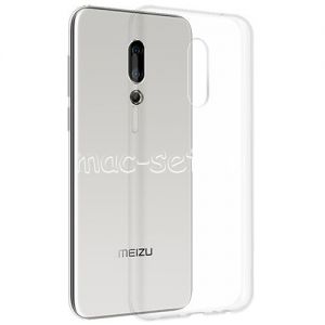 Чехол-накладка силиконовый для Meizu 16 Plus / 16th Plus (прозрачный 1.0мм)