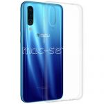 Чехол-накладка силиконовый для Meizu 16Xs (прозрачный 1.0мм)