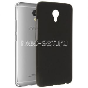 Чехол-накладка силиконовый для Meizu M5 Note (черный 1.2мм)