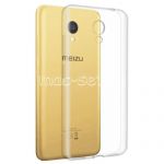 Чехол-накладка силиконовый для Meizu M5c (прозрачный 1.0мм)