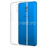 Чехол-накладка силиконовый для Meizu M6 Note (прозрачный 1.0мм)