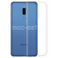Чехол-накладка силиконовый для Meizu Note 8 (прозрачный 1.0мм)