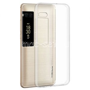 Чехол-накладка силиконовый для Meizu Pro 7 (прозрачный 0.5мм)