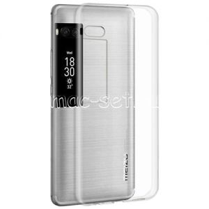 Чехол-накладка силиконовый для Meizu Pro 7 Plus (прозрачный 0.5мм)