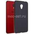 Чехол-накладка силиконовый для Meizu M5c (черный 1.2мм) Soft-Touch