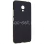 Чехол-накладка силиконовый для Meizu M5c (черный 0.8мм) матовый