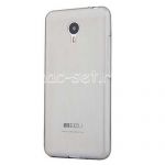Чехол-накладка силиконовый для Meizu M2 Note (серый 0.5мм)