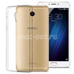 Чехол-накладка силиконовый для Meizu M3 Max (прозрачный 0.5мм)