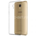 Чехол-накладка силиконовый для Meizu M5 Note (прозрачный 0.5мм)