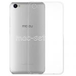Чехол-накладка силиконовый для Meizu U10 (прозрачный 0.5мм)