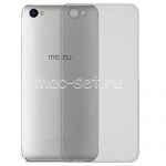 Чехол-накладка силиконовый для Meizu U10 (серый 0.5мм)