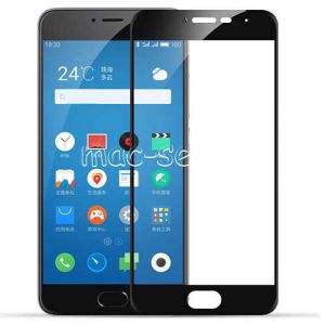 Защитное стекло для Meizu M3s mini [на весь экран] Aiwo (черное)