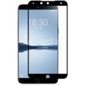 Защитное стекло для Meizu 15 Plus [на весь экран] (черное)