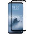 Защитное стекло для Meizu 16th [на весь экран] (черное)