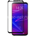 Защитное стекло для Meizu 16 / 16X [на весь экран] (черное)