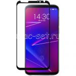 Защитное стекло для Meizu 16 / 16X [на весь экран] (черное)