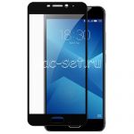 Защитное стекло для Meizu M5 Note [на весь экран] (черное)
