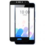 Защитное стекло для Meizu M5c [на весь экран] Aiwo (черное)