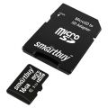 Карта памяти microSDHC SmartBuy SB16GBSDCL10-01 + SD Adapter (16Gb)