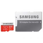 Карта памяти microSDHC Samsung EVO Plus MB-MC32GA/RU + SD adapter (32Gb)