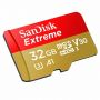 Карта памяти microSDHC SanDisk Extreme SDSQXAF-032G-GN6AA + SD Adapter (32Gb)
