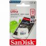 Карта памяти microSDHC SanDisk Ultra SDSQUNS-032G-GN3MN (32Gb)