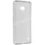 Чехол-накладка силиконовый для Microsoft Lumia 640 / Dual SIM (прозрачный) iBox Crystal