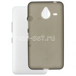 Чехол-накладка силиконовый для Microsoft Lumia 640 XL / Dual SIM (серый)