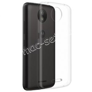 Чехол-накладка силиконовый для Motorola Moto C Plus (прозрачный) iBox Crystal