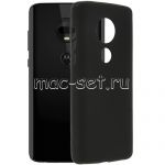 Чехол-накладка силиконовый для Motorola Moto G7 (черный 1.2мм)