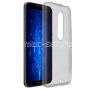 Чехол-накладка силиконовый для Motorola Moto X Style ультратонкий (серый)