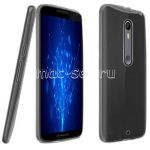 Чехол-накладка силиконовый для Motorola Moto X Style ультратонкий (серый)
