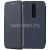 Чехол-книжка кожаный для Nokia 3.1 Plus (синий) Fashion Case