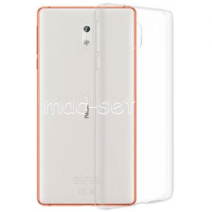 Чехол-накладка силиконовый для Nokia 3 (прозрачный 1.0мм)